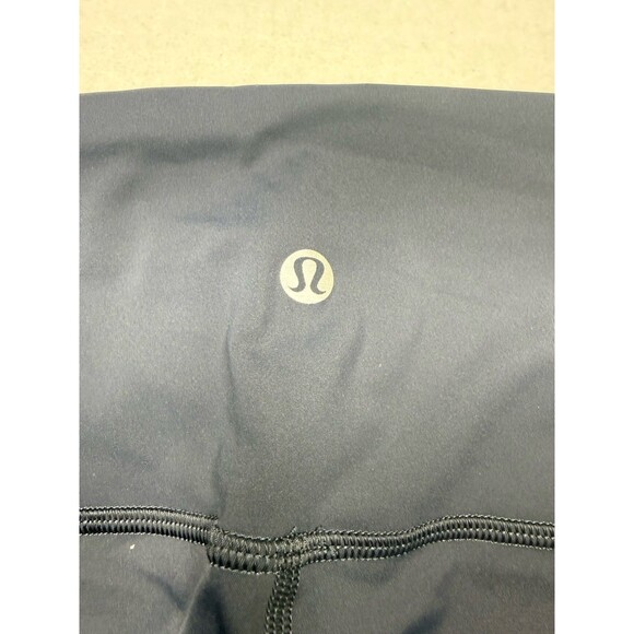 Lululemon Sheer Will High-Rise Leggings 28" Pulse Stone Blue W5CESS Size 8 Nulux - Picture 7 of 7